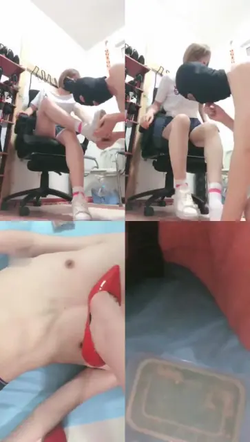 【冷颜女王】超重口玩学生狗