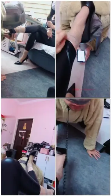 【雪大大s】高跟短肉丝调教最贱私奴