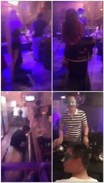 【定制视频角度】真实sm聚会调教现场