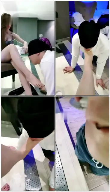 【Cora玄子】足喂食～深喉～虐乳