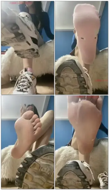 【可可JOJO】运动鞋棉袜口水羞辱