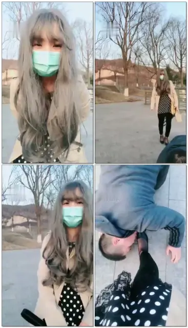 【桃子女王】户外暴力虐出轨男