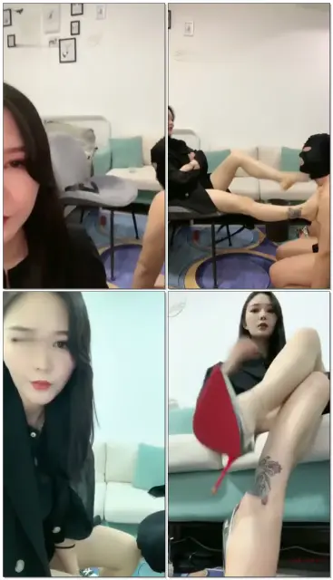 【筱月】御姐圣水滴蜡高跟调厕奴