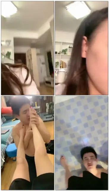 【灵灵S】高跟鞋裸足蹂躏贱狗