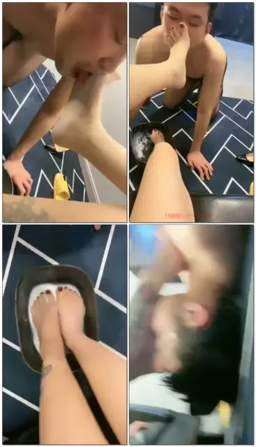 【沐夏大大】网红小姐姐大长腿裸足喂食