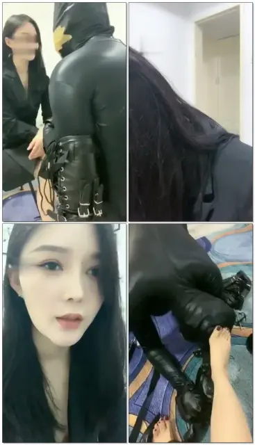 【筱月】御姐电击刑惩罚不听话狗