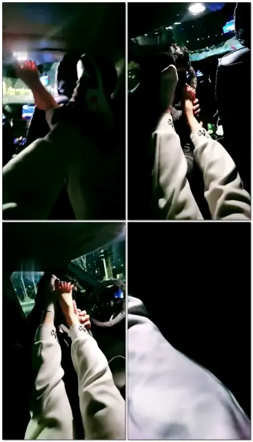 【一禾S】现实户外调教车内【完整版】