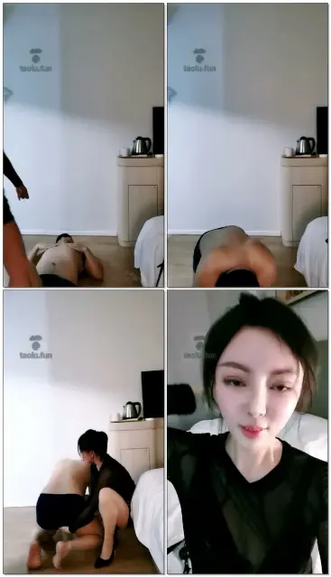 【女王丝丝】调教敢不听话的贱狗，鞭打