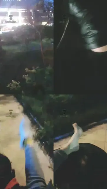 【薇薇vv】野外调教（遛狗，舔脚，钻跨）