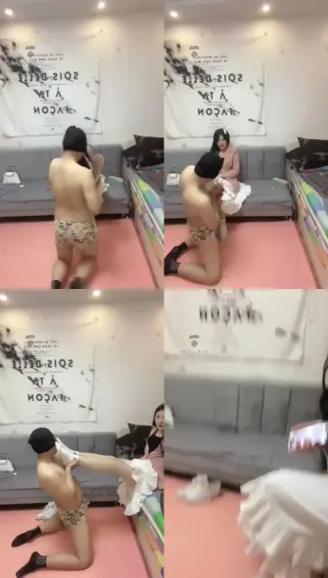 【姬皇大人】来看看狗儿子小白鞋棉袜调教，舔脚