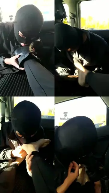 【心甜S】奴（户外车内调教贱狗）