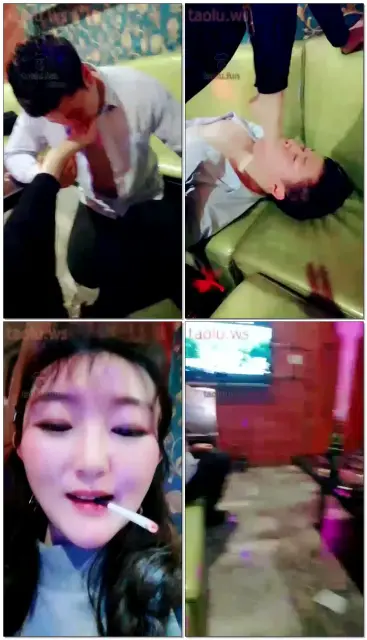 【猫咪殿下】素人刚接触圈子来ktv看狗舔脚