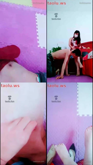 【聊城魅影】恋足耳光虐乳，恋足深喉虐乳耳光圣水泡口罩窒息