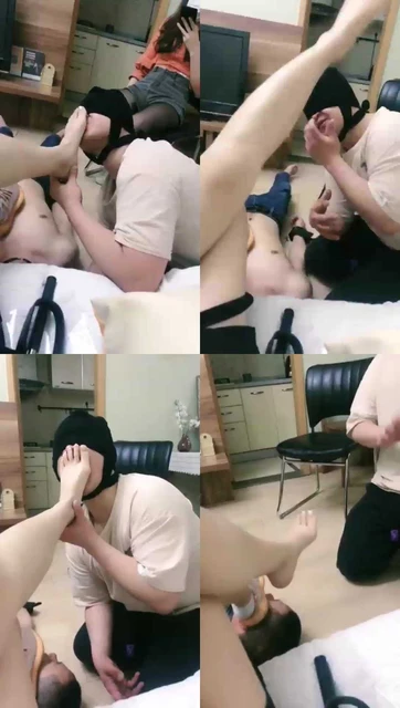 【曳摇】舔脚，双S双奴