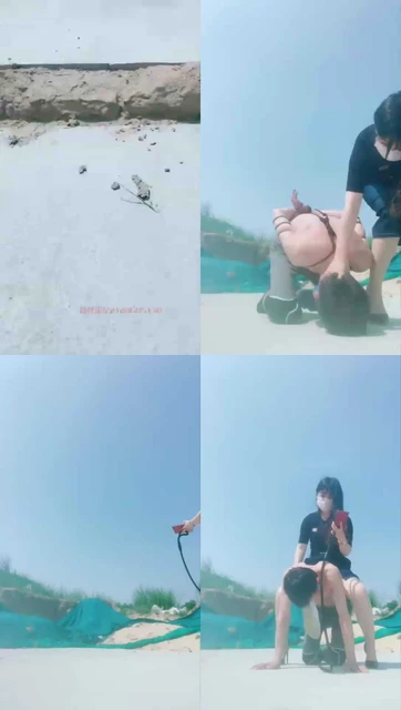 【聊城魅影】工地玩贱狗