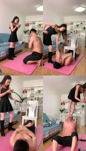 【灵灵】TJ：长靴狠踢，踩脸