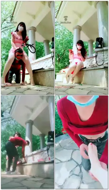 【聊城魅影】今天锁的更贱，野外求似放