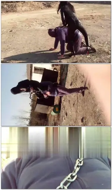 【安雅女主】经典野外驯马