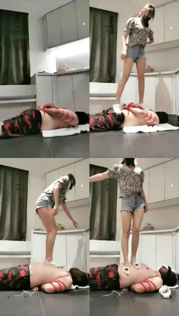 【音岚】学生踩踏捆绑