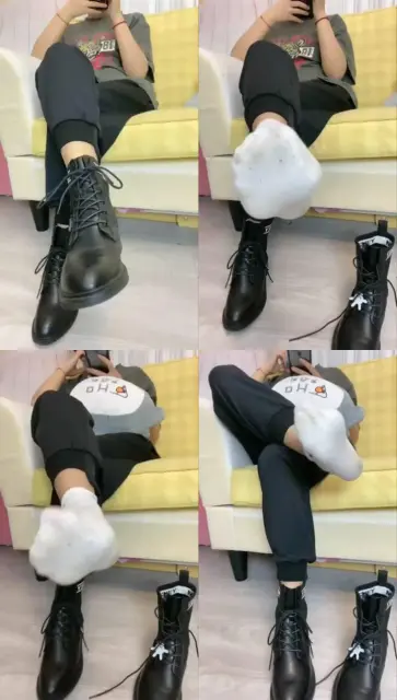 【美离子】棉袜第一视角诱惑