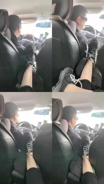 【玖柒97】文文过来当司机舔鞋