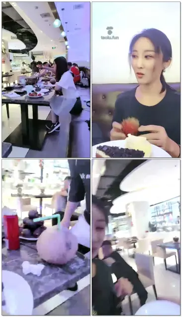 【扎扎大人】在餐厅跪舔视无旁人