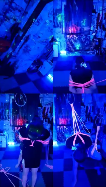 【绳师胖天使暗夜】捆绑CD奴