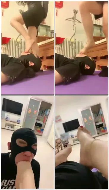 【歌迪丝】冷艳调脚深hou最后给女王口she舔yin