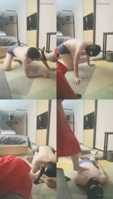 【四川广元女王】虐畜高跟踩