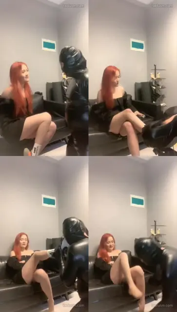 【安晴】调教。踢蛋，棉袜调教，深喉