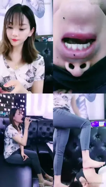 【清墨S】KTV玩喂食口水