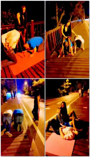 【允琪】户外调教男女奴【34分钟】【普清】