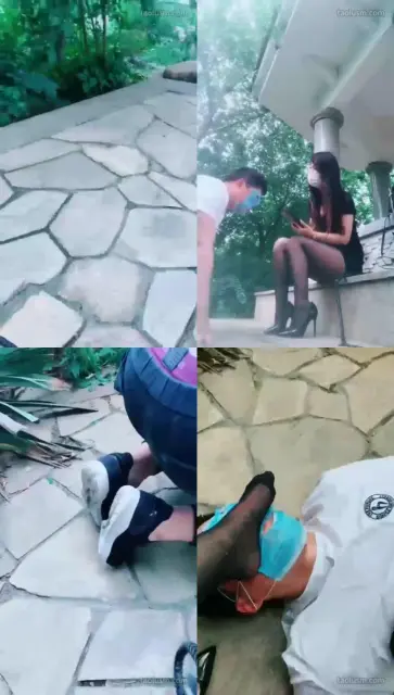 【聊城魅影】野外调第一次的奶狗