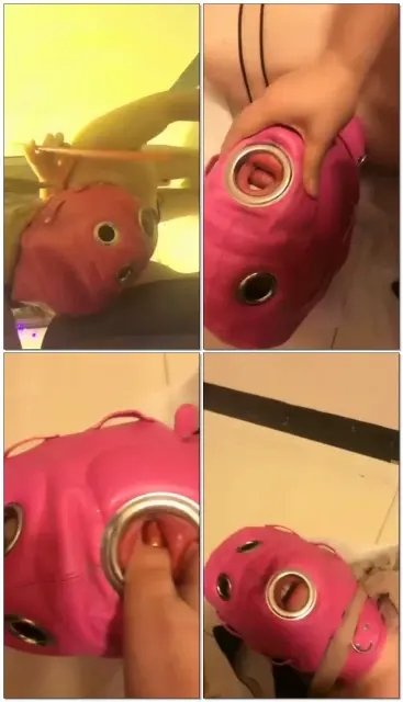 【小爱老师S】张开狗嘴接住主人的圣物，丝袜塞满狗嘴