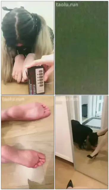 【Vinnie维妮】调教电击捆绑女奴