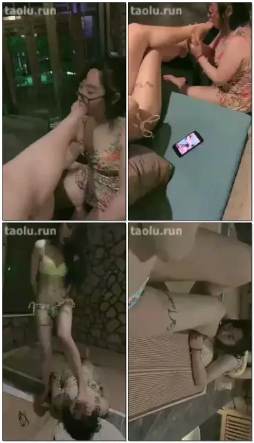 【歌迪丝】带女狗温泉，霸气享受