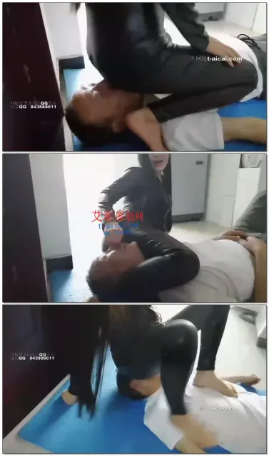 【傲视之巅·欣】欣女王皮衣花式窒息！