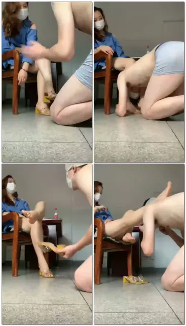 【静如止水】贱狗来了，给我的凉高磕头然后舔干净