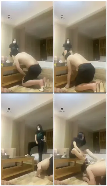 【乔安S】帆布鞋调教狗奴