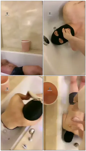 【星黛露】重口攒一周圣水红金浴缸淋浴窒息深喉