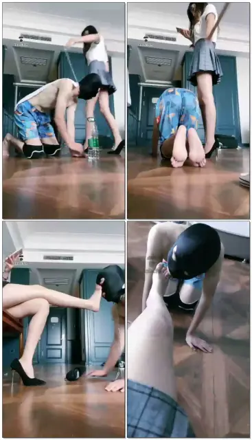 【猫七小主】女主居家长时间骑狗