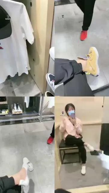 【美离子】素人行动尝试开发某专柜服务生狗