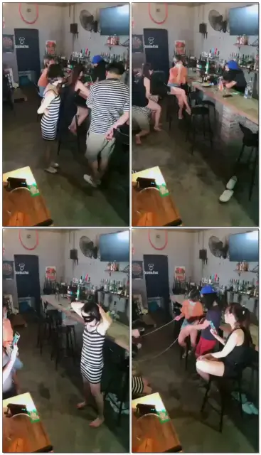 【囚夫妻】上官娴主带着囚夫囚妻到酒吧，指导酒吧客人如何玩我们