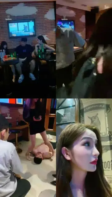 【一诺大小姐】剧情：Ktv调教素人小哥哥个服务员