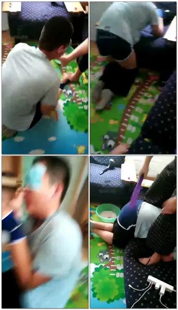 【佳欣S】训狗！暴抽暴打舔脚底酸奶