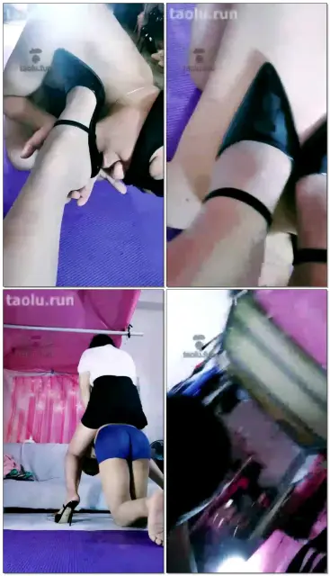 【紫钰大人】玩狗狗清理鞋底舔脚