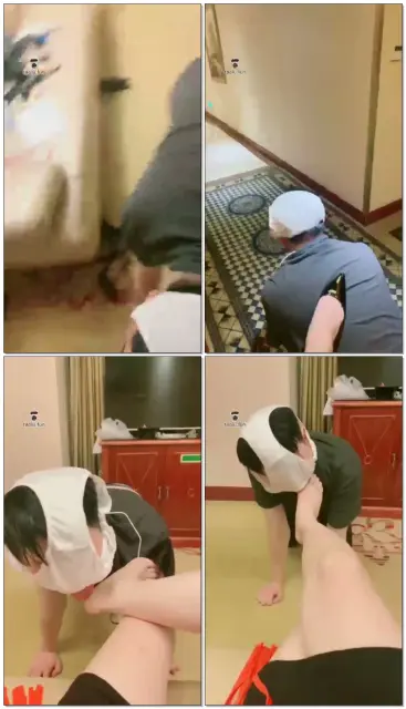 【一诺大小姐】走廊玩狗心跳加速