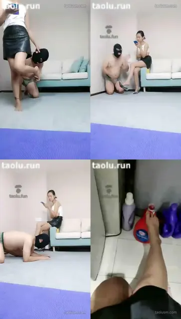 【千禧年的小魔女】用膝顶狗吊虐