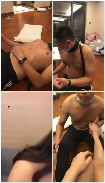 【南京菜小心s】铁笼圣水耳光踩踏滴蜡