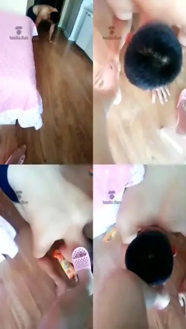 【美丝丹妮S】脚喂食雪糕钻胯羞辱